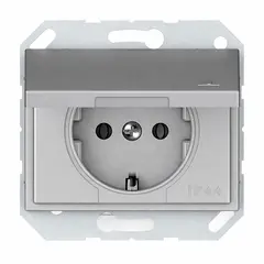როზეტი Vilma დამიწებით IP44 XP500 Metallic — როზეტები და ჩამრთველები