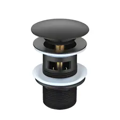 ხელსაბნის სიფონი შავი LEDEME L65B-2 — სიფონი