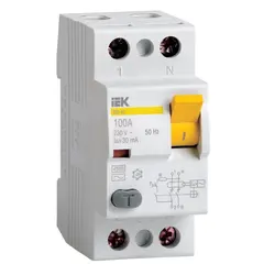 დიფერენციალური ავტოამომრთველი IEK 2P 50A 30mA — დიფერენციალური გამომრთველელი