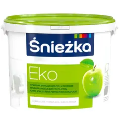 საღებავი ინტერიერის Sniezka EKO 15 ლ — ინტერიერის საღებავი