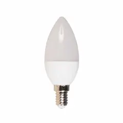 ნათურა LED New Light C37-PA-C 5.5W E14 3000K — ნათურა და ვაზნა