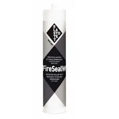 სილიკონი მაღალტემპერატურული Elastotet Fireseal W 280 მლ — სილიკონი და ჰერმეტკი