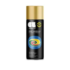 ლაკ-სპრეი საღებავი Cosmos Lac FAST ACRYLIC ღია ოქროსფერი 400 მლ — სპრეი საღებავი