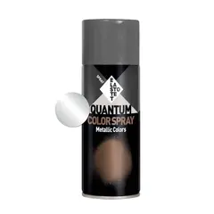 სპრეი საღებავი მეტალიკი Elastotet Quantum Color Spray Metallic Colors 400ml ვერცხლისფერი — სპრეი საღებავი