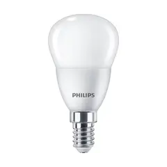 შუქდიოდური ნათურა Philips Ecohome 5W 2700K 500lm E14 827P45NDFR — ნათურა და ვაზნა