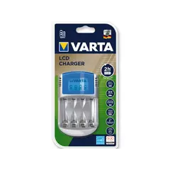 დამტენი მოწყობილობა VARTA LCD ეკრანით AA/AAA — ელემენტები და ბატარეები