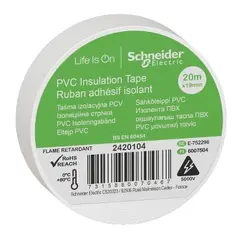 საიზოლაციო ლენტი Schneider Electric 20მ — საიზოლაციო ლენტი