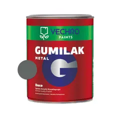 საღებავი ზეთის ლითონისთვის Vechro Gumilak metal No 652 მუქი ნაცრისფერი პრიალა 750 მლ — ზეთის საღებავი