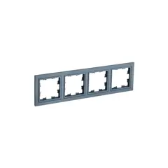 ჩარჩო IEK BR-M42-K35 BRITE 4 უნივერსალური მარენგო — როზეტები და ჩამრთველები