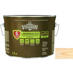 გასაჟღენთი ხის Vidaron Lakobeyc 2.5 ლ L01 უფერო — ხის საფარი