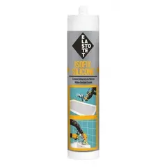 სილიკონი ანტიბაქტერიული ISOFIX SILICONE TRANSPARENT CARTRIDGE 260ml — სილიკონი და ჰერმეტკი