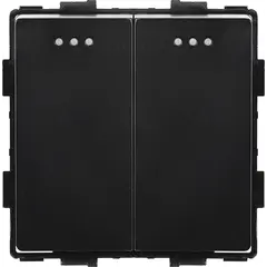 ჩამრთველი ჩარჩოს გარეშე Socket Style 2 შავი — როზეტები და ჩამრთველები