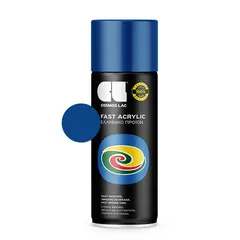 სპრეი საღებავი Cosmos Lac SPRAY FAST Ral 5010 400ml ლურჯი — სპრეი საღებავი
