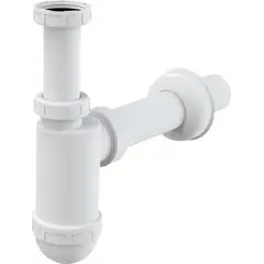 ნიჟარის სიფონი Alcadrain DN32 A430 ქანჩით 5/4" — სიფონი