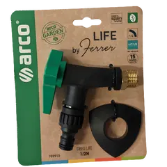 კუთხის ვენტილი Arco Grifo life 1/2х1/2 — არგოს ონკანი