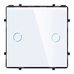 ჩამრთველი ჩარჩოს გარეშე სენსორით Socket Elegant Wireless Wi-Fi 2 თეთრი — როზეტები და ჩამრთველები