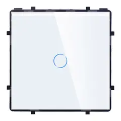ჩამრთველი ჩარჩოს გარეშე სენსორი Socket Elegant Wireless Wi-Fi 1 თეთრი — როზეტები და ჩამრთველები