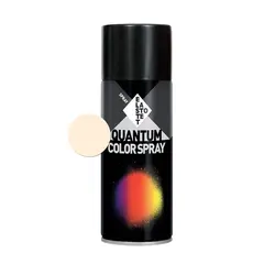 სპრეი საღებავი Elastotet Quantum Color Spray Ral 9001 400ml კრემისფერი — სპრეი საღებავი