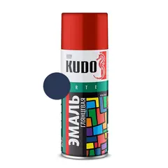 ემალი უნივერსალური Kudo KU-10113 Ral 5003 მუქი ლურჯი 520 მლ — სპრეი საღებავი