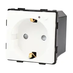 როზეტი ჩარჩოს გარეშე Socket Elegant დამიწებით და შტორებით 16A Wireless Wi-Fi თეთრი — როზეტები და ჩამრთველები