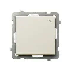 ჩამრთველი გამავალი ჩარჩოს გარეშე Ospel Sonata ŁP-3R/m/27 — როზეტები და ჩამრთველები