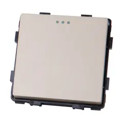 ჩამრთველი Socket Style Cross 1G-3W ოქროსფერი — როზეტები და ჩამრთველები
