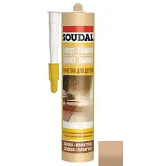 ჰერმეტიკი პარკეტის Soudal 300 მლ ფიჭვი — სილიკონი და ჰერმეტკი