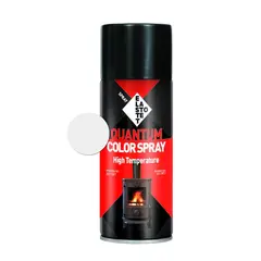 სპრეი საღებავი ცეცხლმგაძლე Elastotet Quantum Color Spray HI TEMP 400ml თეთრი — სპრეი საღებავი