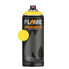 სპრეი საღებავი SPRAY FLAME 400ml FO-102 zinc yellow — სპრეი საღებავი