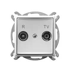 როზეტი RTV Ospel Aria GPA-UK/m/00 თეთრი — როზეტები და ჩამრთველები