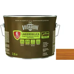 გასაჟღენთი ხის Vidaron Lakobeyc 2.5 ლ L04 კაკალი — ხის საფარი