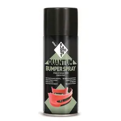 სპრეი ბამპერისთვის Elastotet QUANTUM BUMPER  400მლ მქრქალი შავი — სპრეი საღებავი