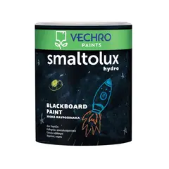 საღებავი სკოლის დაფისთვის Vechro Smaltolux Blackboard 750 მლ — ინტერიერის საღებავი