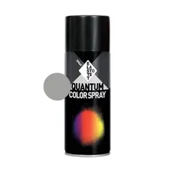 სპრეი საღებავი Elastotet Quantum Color Spray Ral 7001 400ml ნაცრისფერი — სპრეი საღებავი