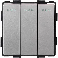 ჩამრთველი ჩარჩოს გარეშე Socket Style 3 ნაცრისფერი — როზეტები და ჩამრთველები