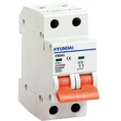 ავტომატური ამომრთველი HYUNDAI 6kA 20A 2P C — ავტომატური ამომრთველი