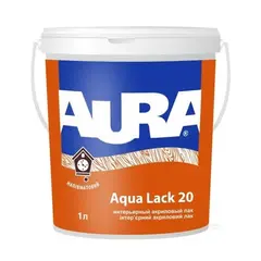 ლაქი წყლის საფუძველზე Eskaro Aura Aqua Lack 20 1 ლ — ლაქი