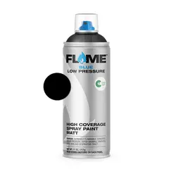 სპრეი საღებავი FLAME FB602 400ml ღრმა შავი — სპრეი საღებავი