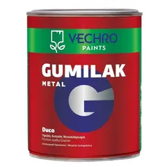 საღებავი ლითონის Vechro Gumilak Metal Duco ალუმინისფერი 750 მლ — ზეთის საღებავი