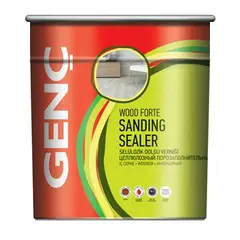 ნიტროლაქის გრუნტი Genc Wood Forte Sanding Sealer 3 კგ — ლაქი