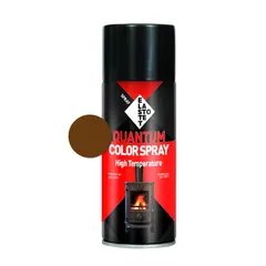 სპრეი საღებავი ცეცხლგამძლე Elastotet Quantum Color Spray HI TEMP 400ml ყავისფერი — სპრეი საღებავი