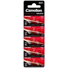 ელემენტი Camelion AG1-BP10 Alkaline LR60 10 ც — ელემენტები და ბატარეები