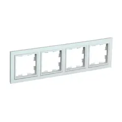 ჩარჩო IEK BR-M42-K36 BRITE 4 უნივერსალური მარგალიტი — როზეტები და ჩამრთველები