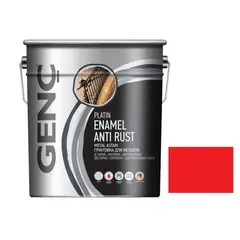 პრაიმერი ანტიკოროზიული Genc Synthetic antirust წითელი 20 კგ — ანტიკოროზიული საღებავი