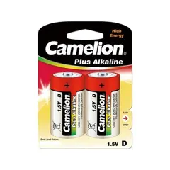 ელემენტი Camelion D Plus Alkaline 2 ც — ელემენტები და ბატარეები
