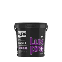საღებავი ინტერიერის Eskaro Aura Luxpro 7 0.95 ლ გლუვი თეთრი — ინტერიერის საღებავი