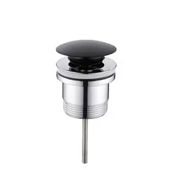 სიფონი click-clack Galassia 9916NEMT matt black — სიფონი
