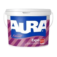 დისპერსიული საღებავი Eskaro Aura Fasad Expo 5 ლ — ექსტერიერის საღებავი