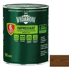 გასაჟღენთი ხის Vidaron Impregnat 700 მლ V08 სამეფო პალისანდრი — ხის საფარი