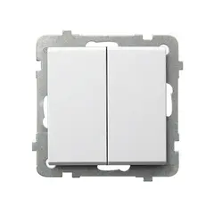 ჩამრთველი გამავალი ჩარჩოს გარეშე Ospel Sonata ŁP-10R/m/00 — როზეტები და ჩამრთველები